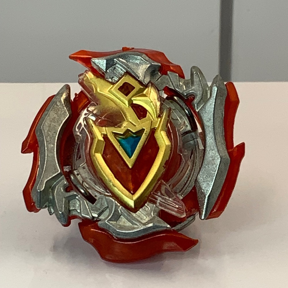 Beyblade Burst B-105 Achilles Red Gold Silver Battling Top Toy